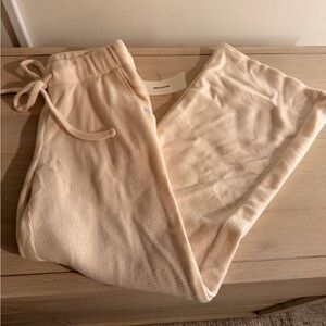 Urban Outfitters Cream Pajama Pants